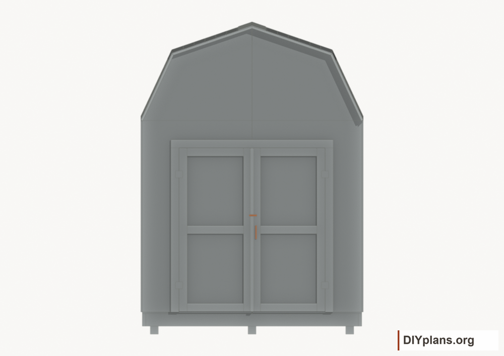 Fit the pull and latch. Current components orange; earlier work gray.