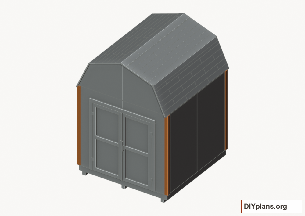 Fit the corner trim. Current components orange; earlier work gray.