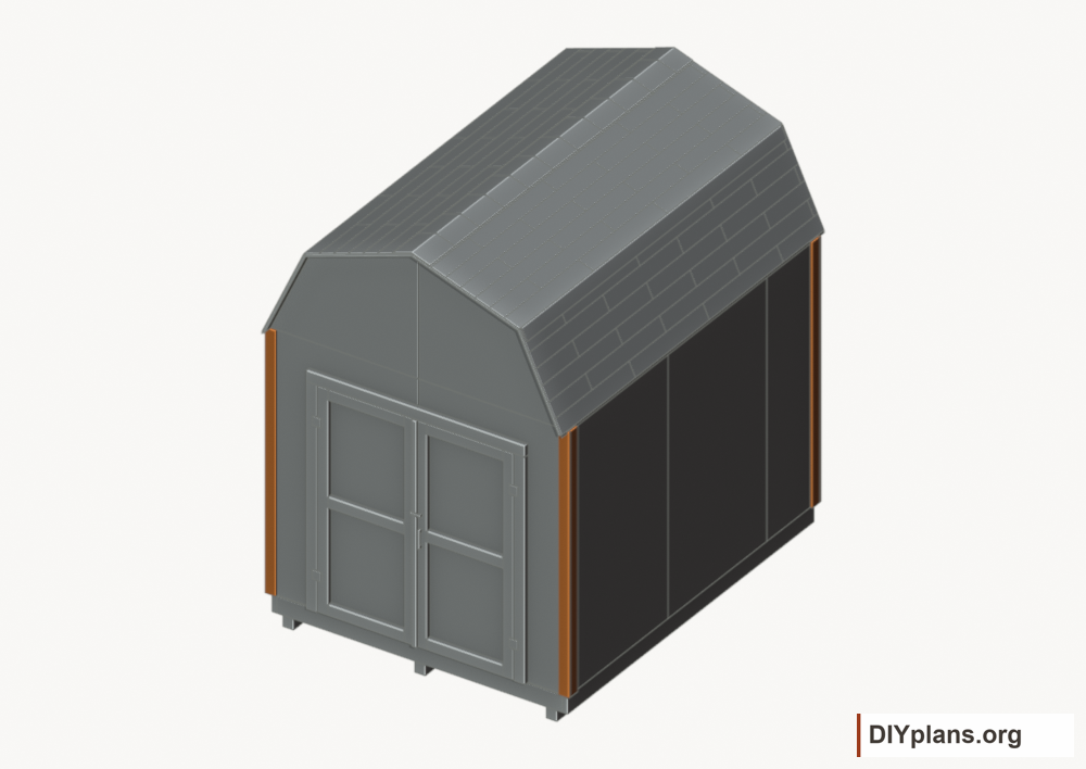 Fit the corner trim. Current components orange; earlier work gray.