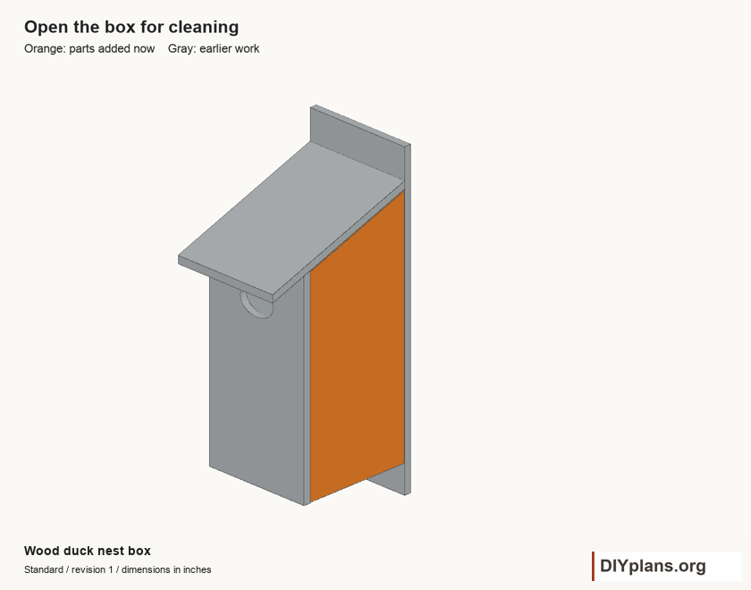 Animated cleaning opening