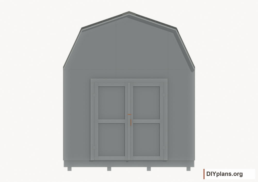 Fit the pull and latch. Current components orange; earlier work gray.