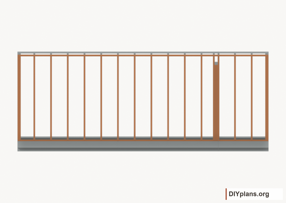 Assemble and raise the right wall. Current components orange; earlier work gray.