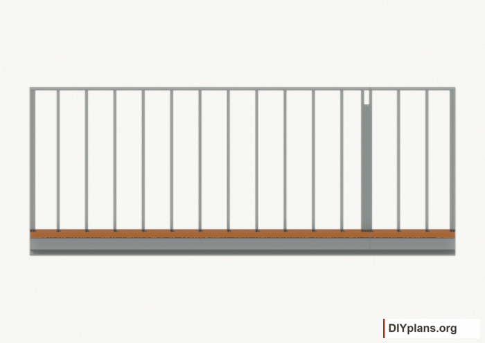 Assemble and raise the right wall. Current components orange; earlier work gray. Movement.