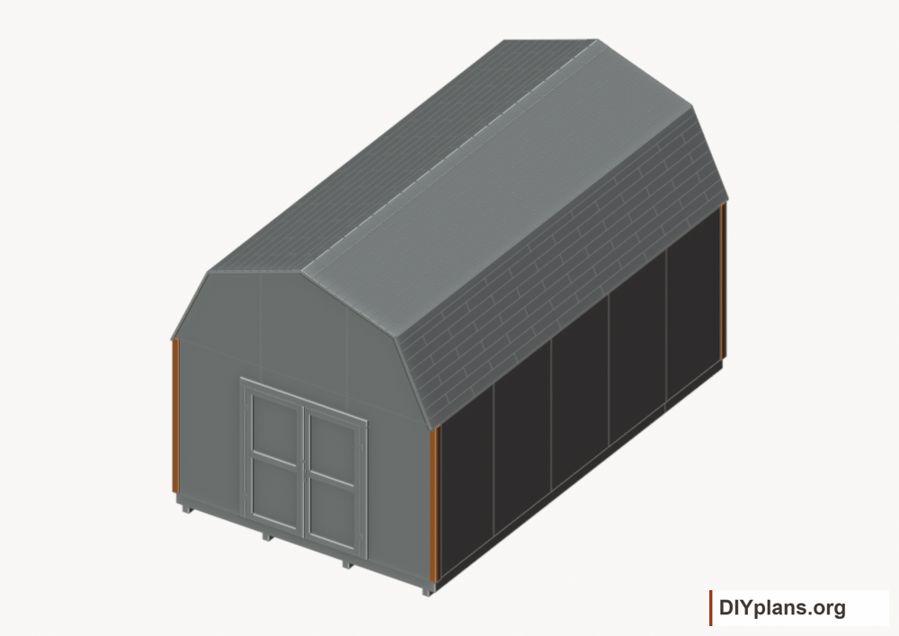 Fit the corner trim. Current components orange; earlier work gray.