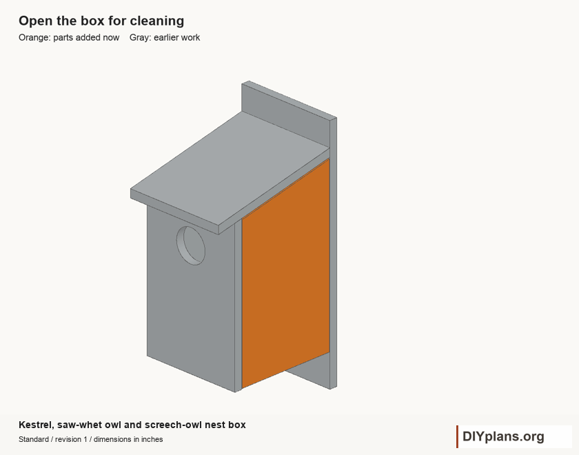 Animated cleaning opening