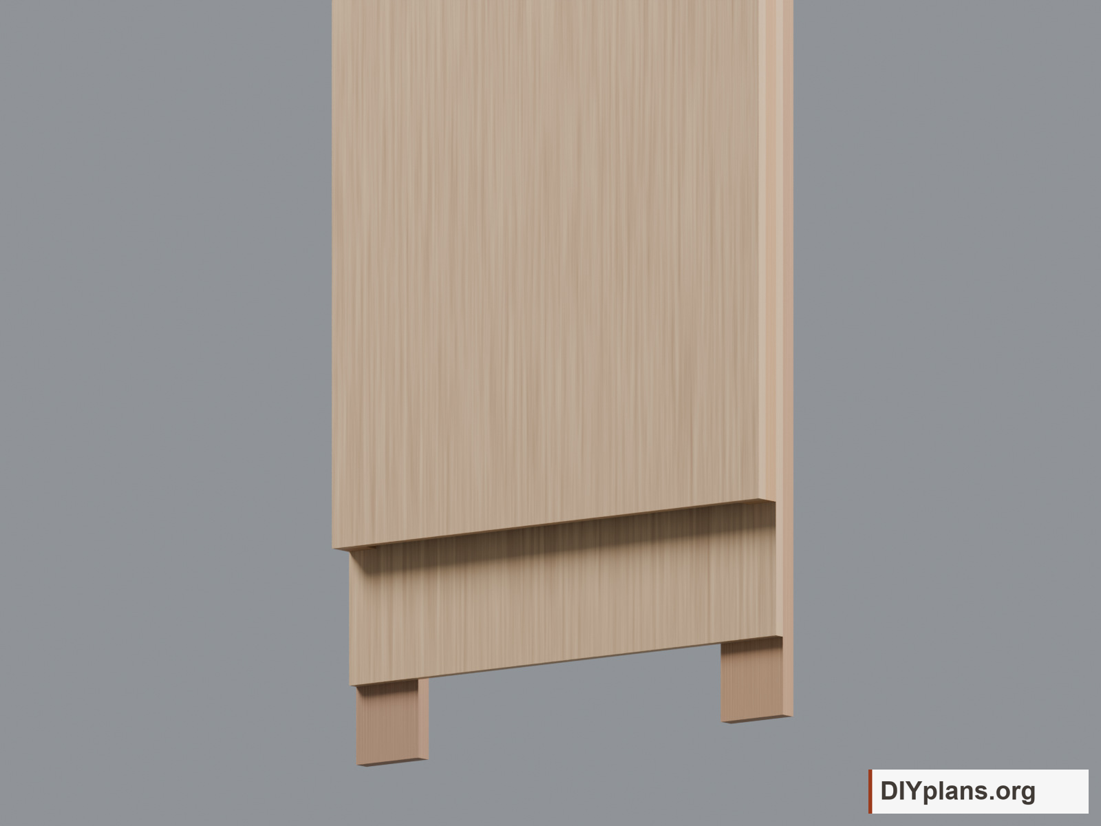 Large economy bat house entrance and joinery detail.