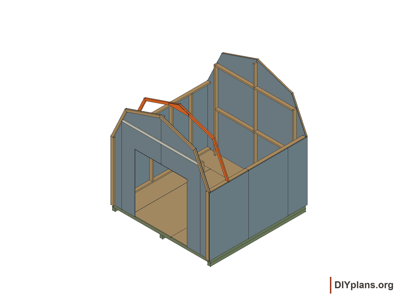 First rafter.