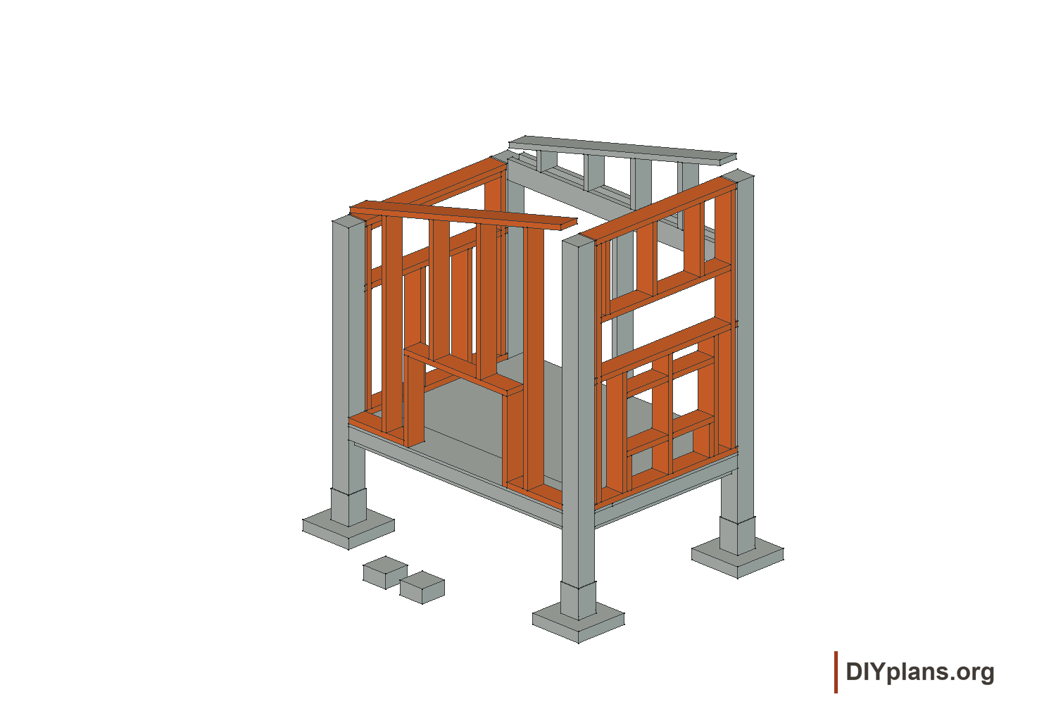 Frame the front and sides