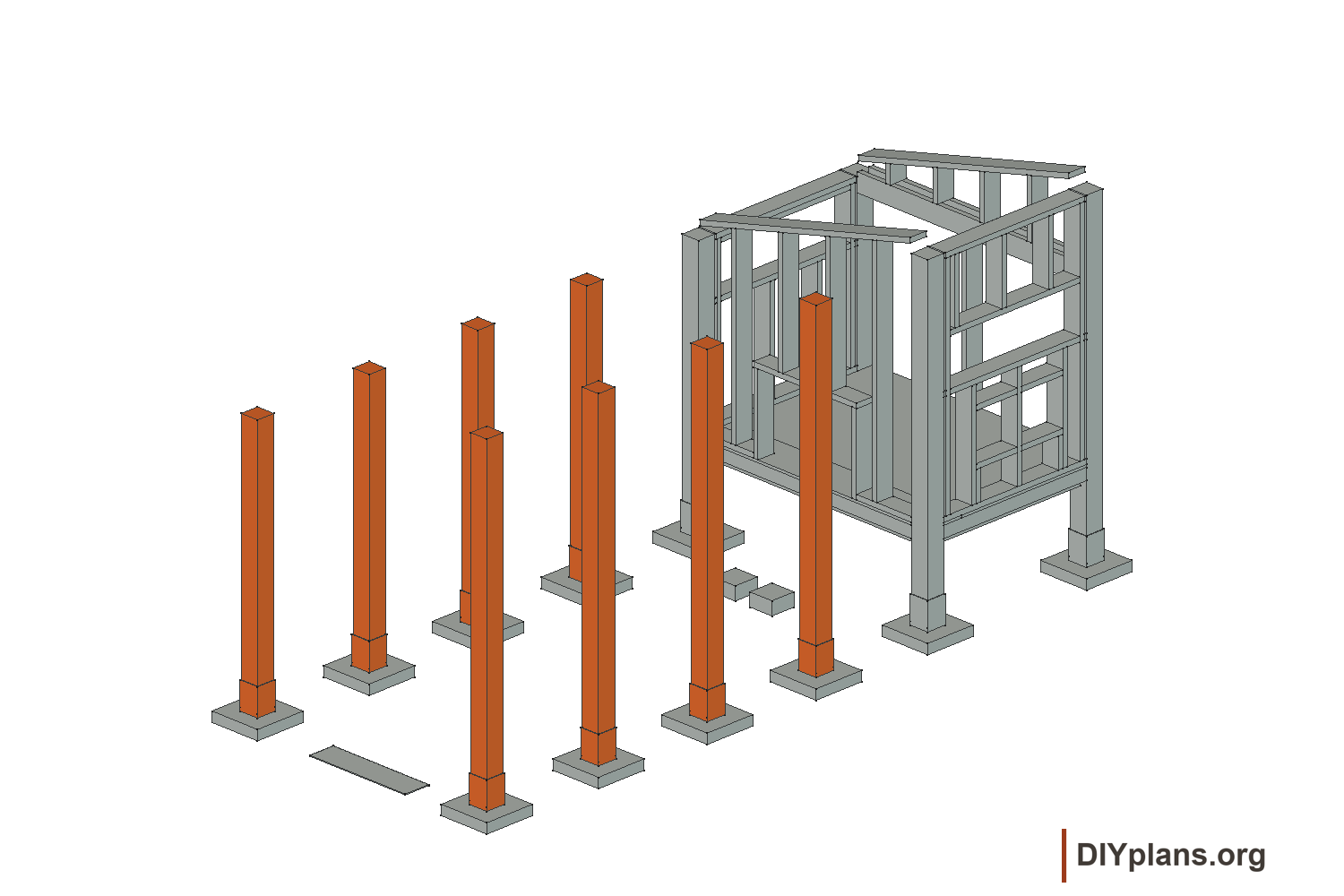 Stand the run posts