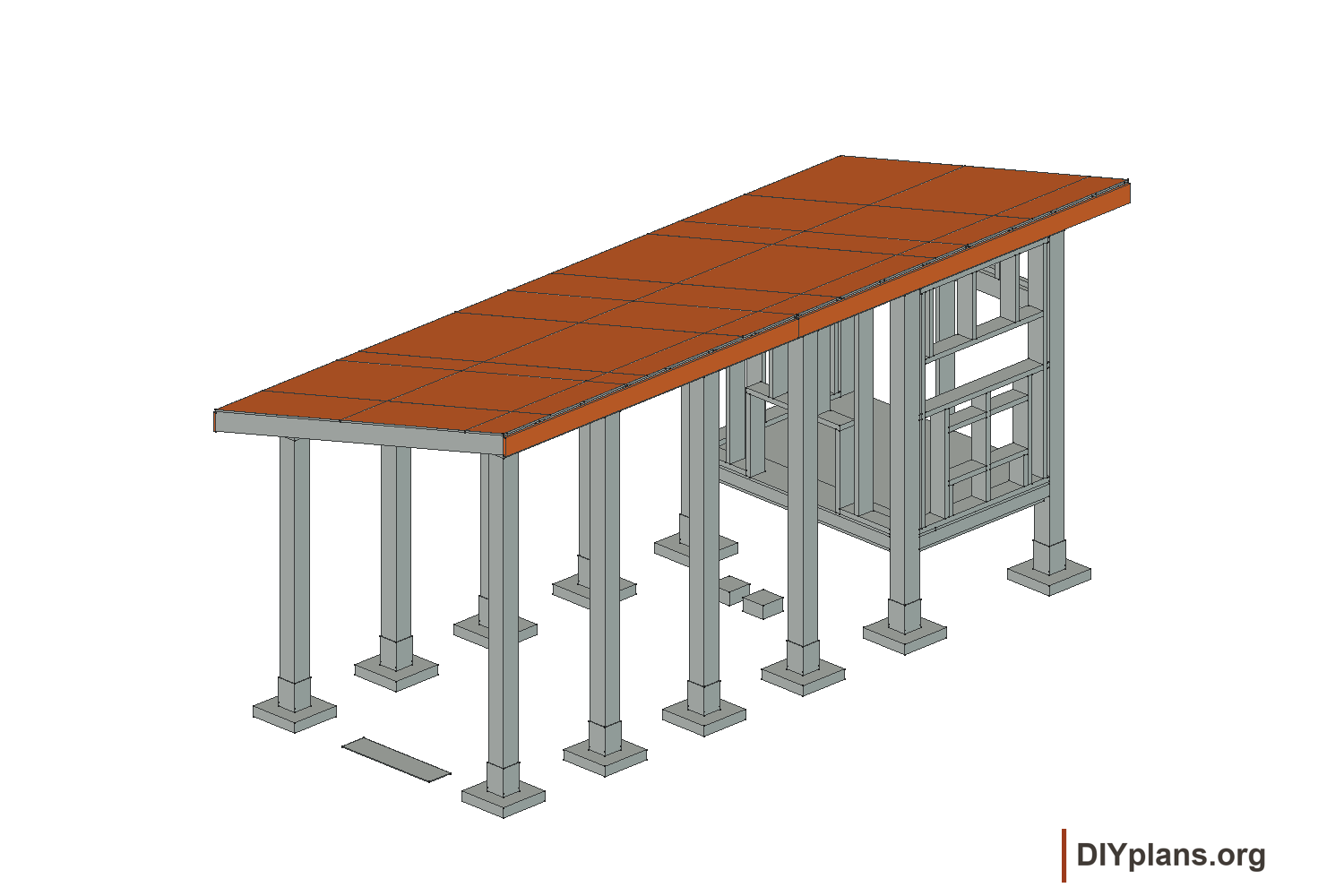 Weatherproof the roof