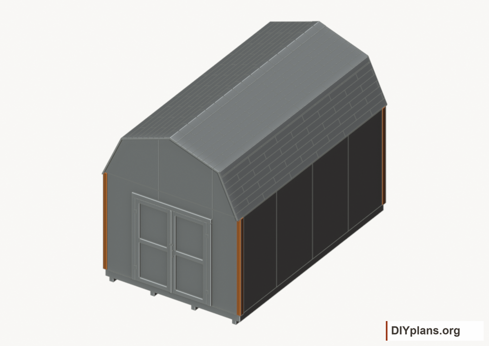 Fit the corner trim. Current components orange; earlier work gray.
