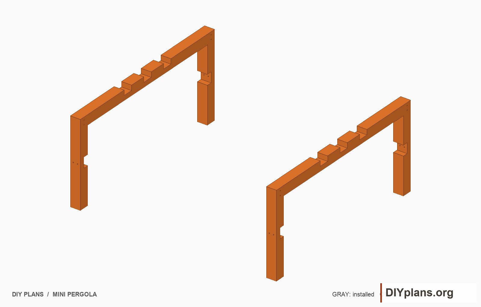 03 end frames for the 72 x 64-inch table.