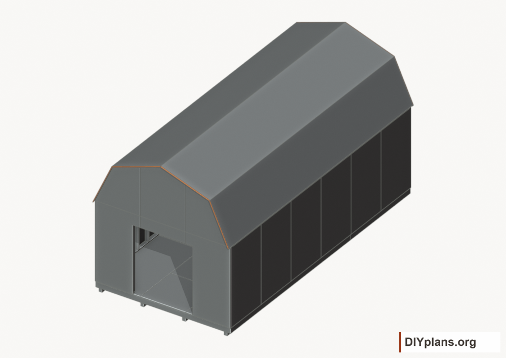 Fit the rake drip edges. Current components orange; earlier work gray.
