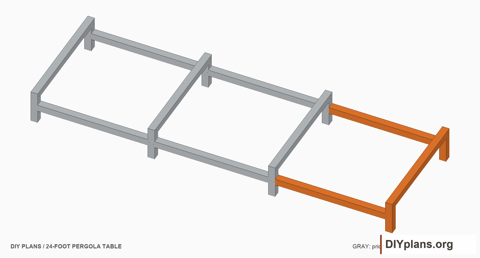 Complete the frame with the final outer bay.