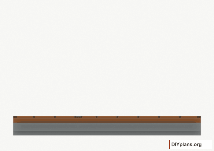Assemble and raise the left wall. Current components orange; earlier work gray. Movement.