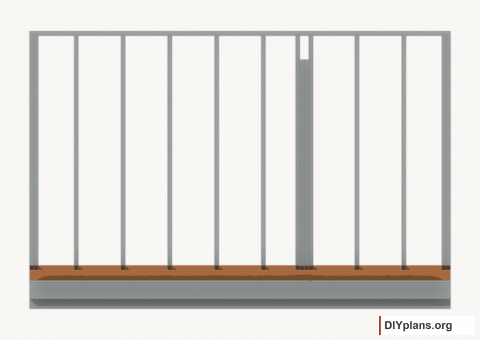 Assemble and raise the right wall. Current components orange; earlier work gray. Movement.
