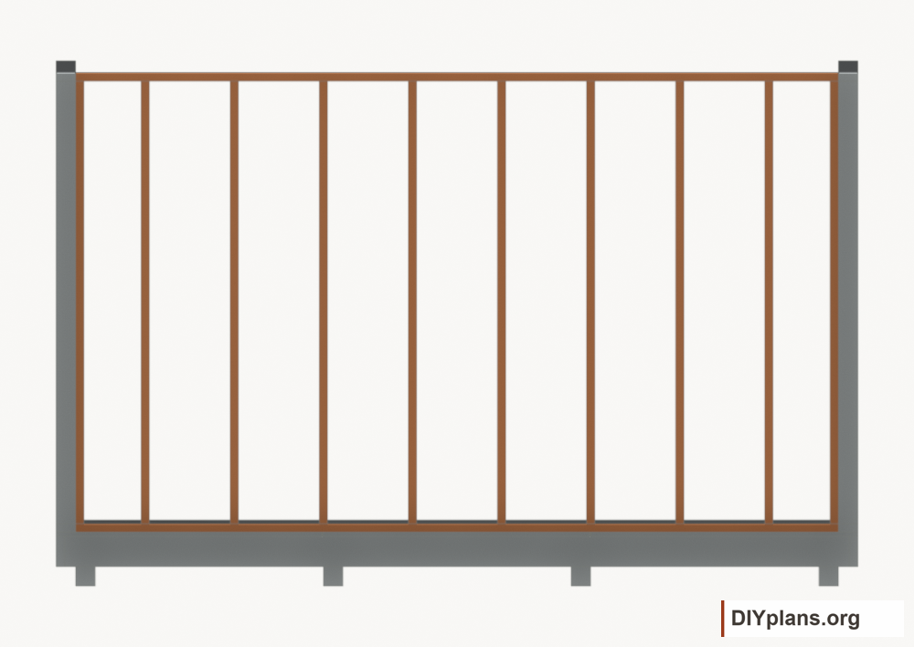Assemble and raise the rear wall. Current components orange; earlier work gray.