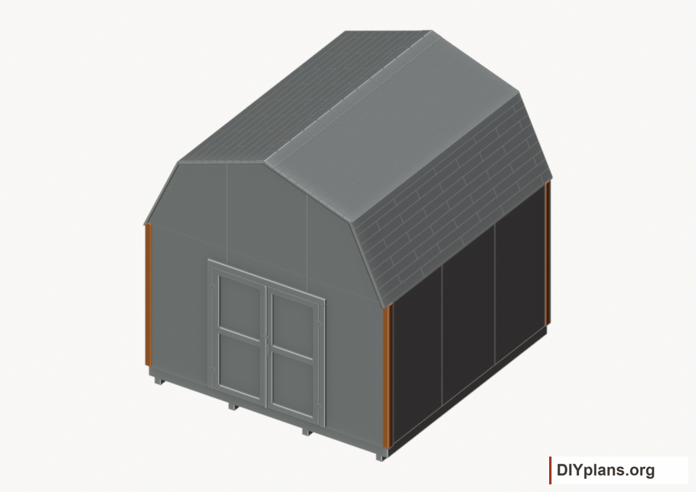 Fit the corner trim. Current components orange; earlier work gray.