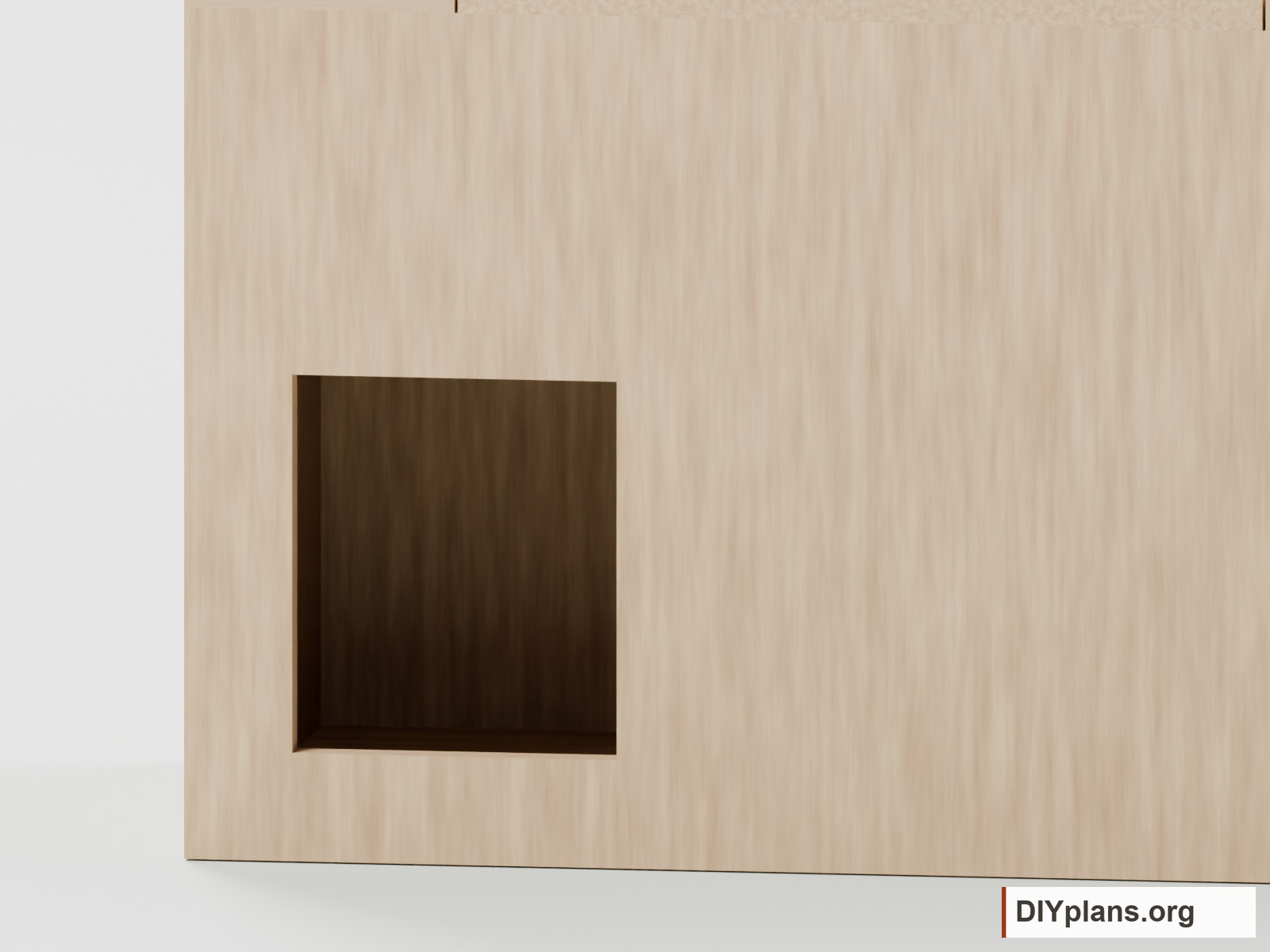 Standard entrance and joinery detail.