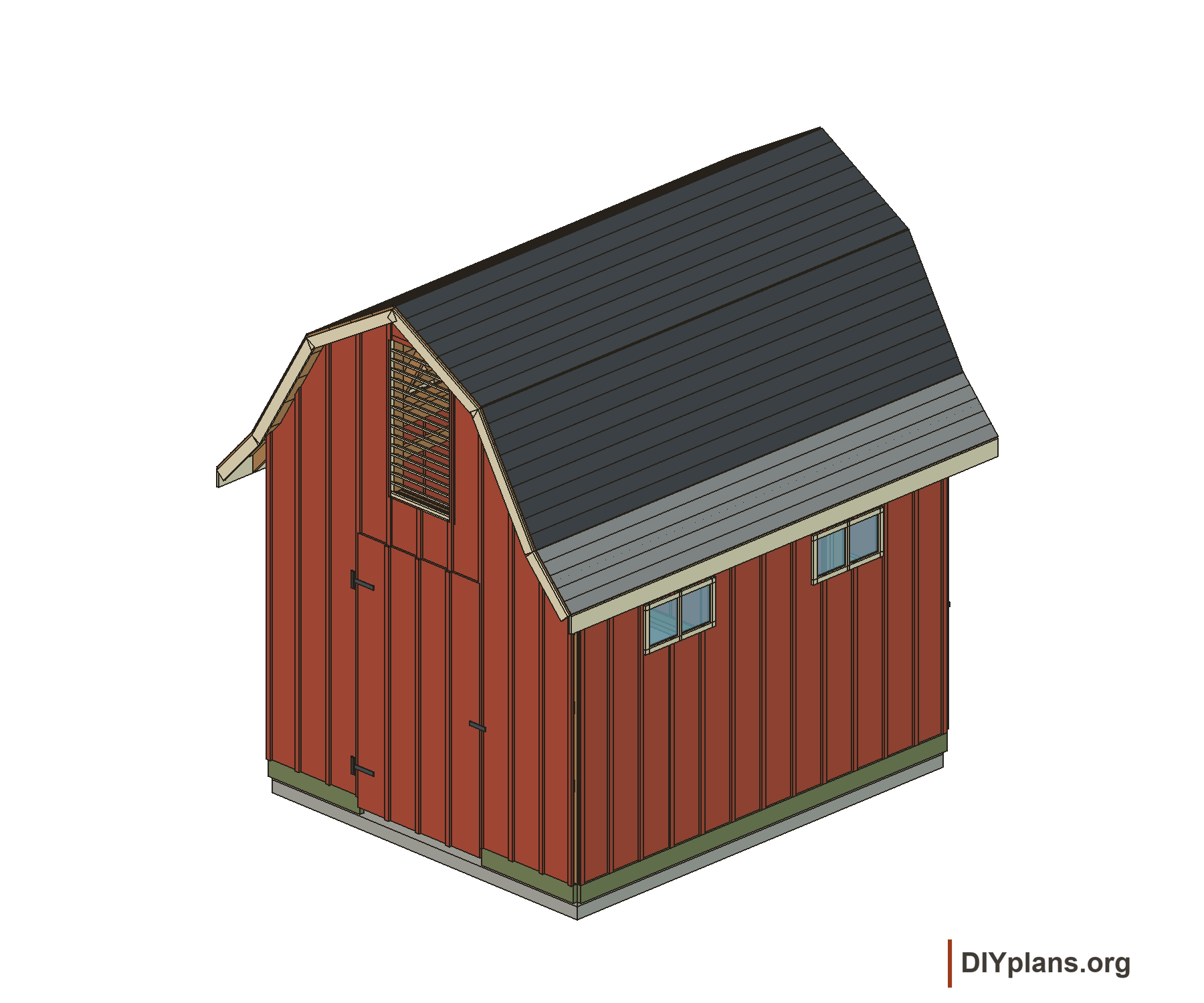 Preserved exterior view of the original resolved model.